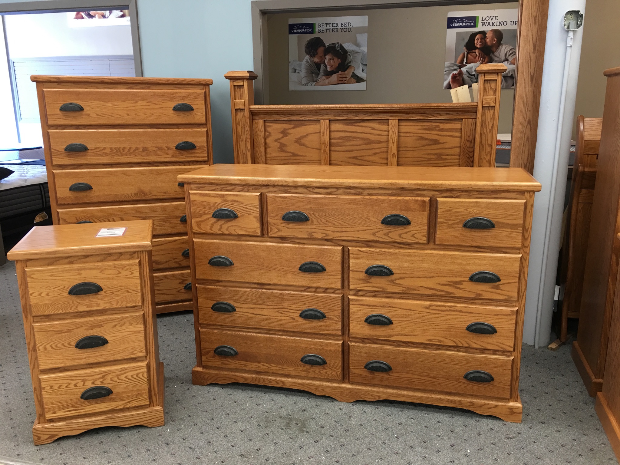 Oak Bedroom Set
