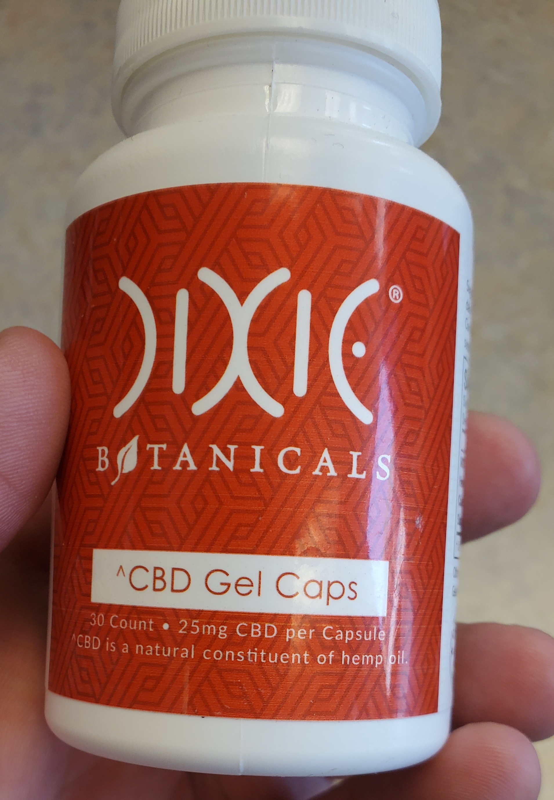 Dixie 25mg Gel Caps